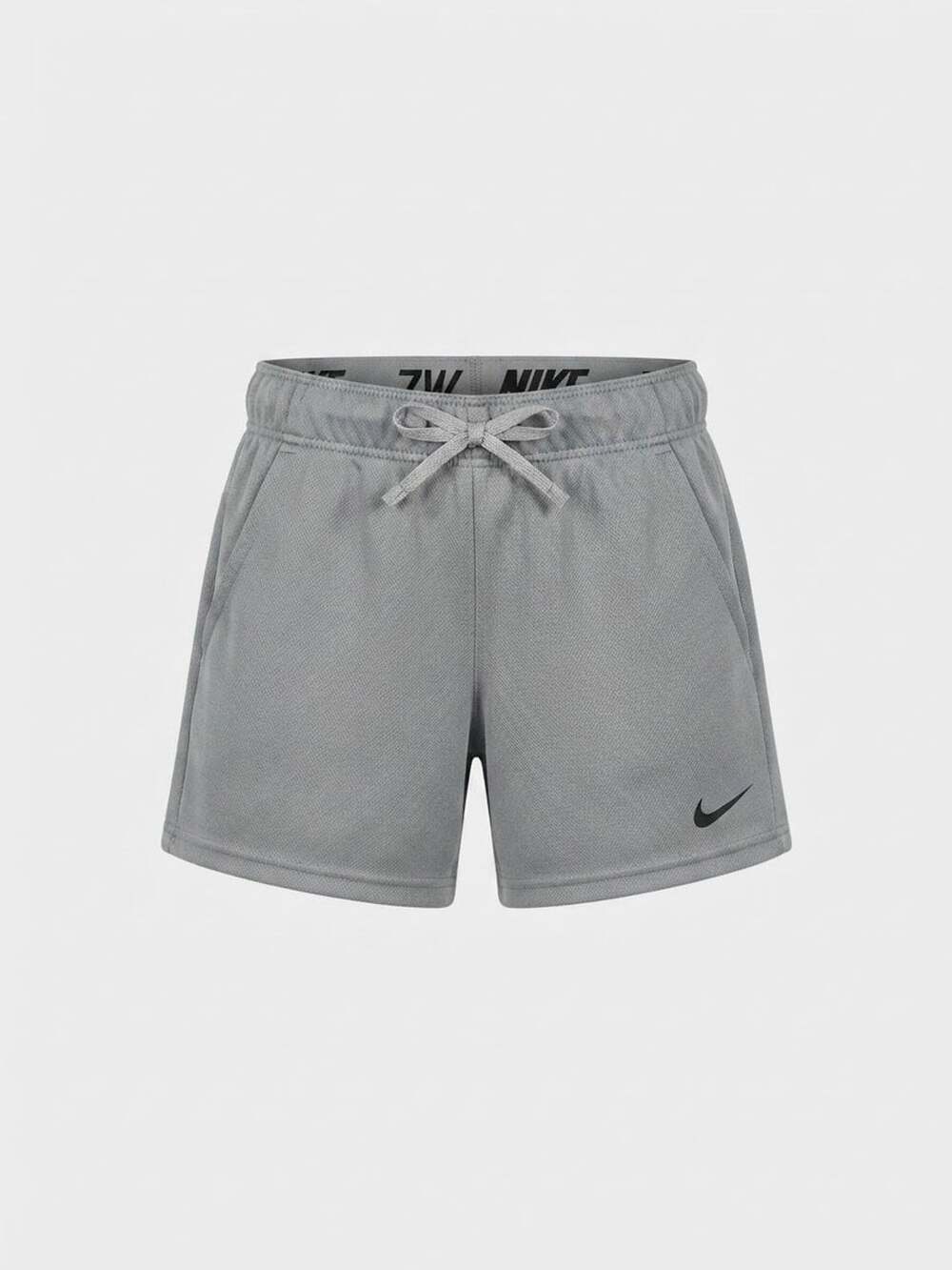 Nike Women's Dri-FIT Attack Fitness Mid-Rise Shorts Grey Medium